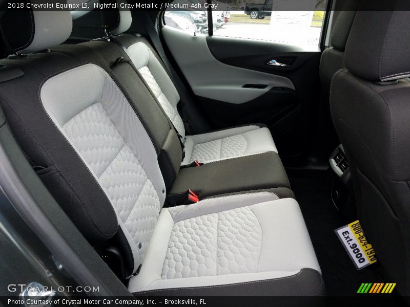 Nightfall Gray Metallic / Medium Ash Gray 2018 Chevrolet Equinox LS