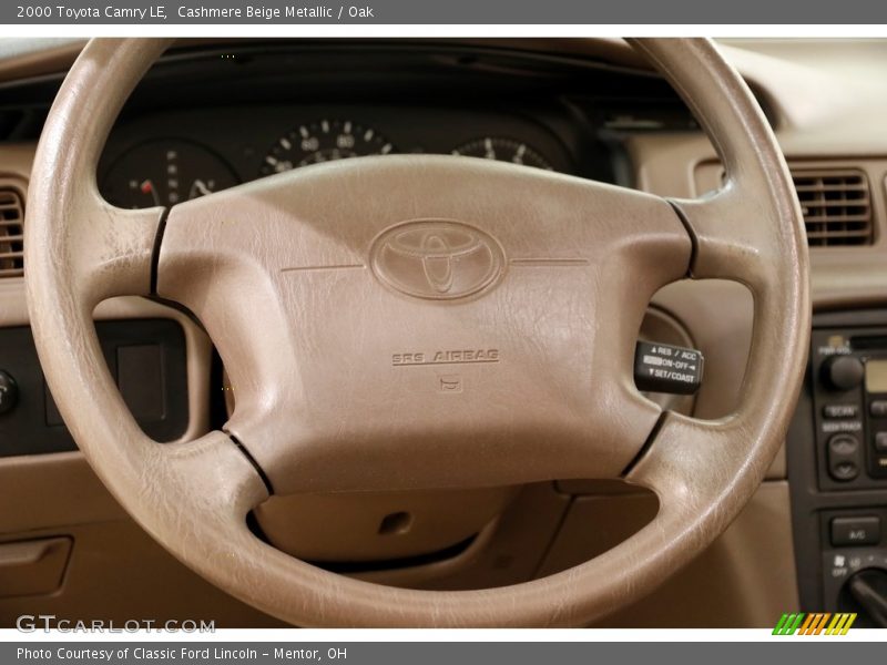 Cashmere Beige Metallic / Oak 2000 Toyota Camry LE