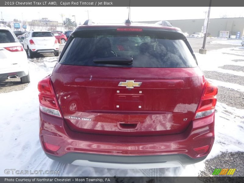 Cajun Red Tintcoat / Jet Black 2019 Chevrolet Trax LT AWD