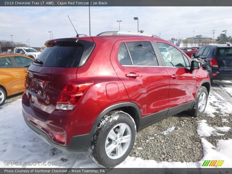 Cajun Red Tintcoat / Jet Black 2019 Chevrolet Trax LT AWD