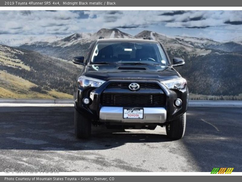 Midnight Black metallic / Black 2019 Toyota 4Runner SR5 4x4