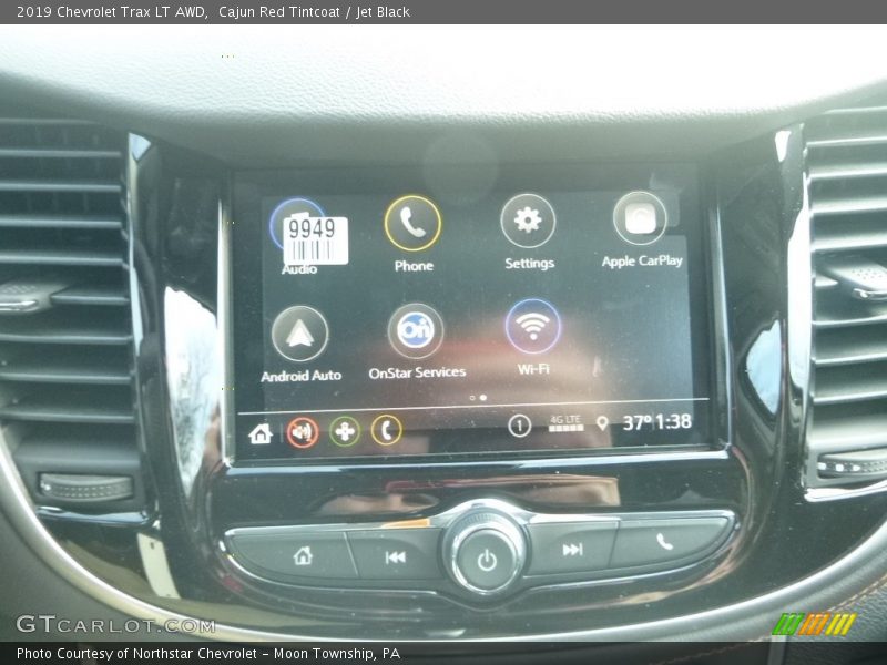 Cajun Red Tintcoat / Jet Black 2019 Chevrolet Trax LT AWD