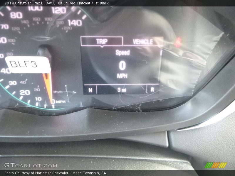 Cajun Red Tintcoat / Jet Black 2019 Chevrolet Trax LT AWD