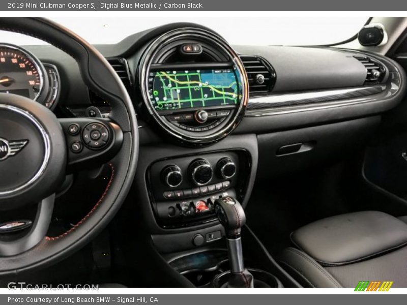 Digital Blue Metallic / Carbon Black 2019 Mini Clubman Cooper S