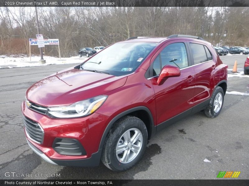 Cajun Red Tintcoat / Jet Black 2019 Chevrolet Trax LT AWD