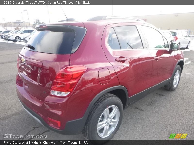 Cajun Red Tintcoat / Jet Black 2019 Chevrolet Trax LT AWD