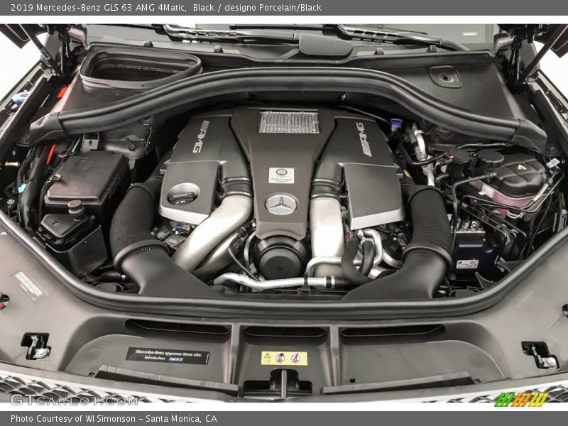  2019 GLS 63 AMG 4Matic Engine - 5.5 Liter AMG biturbo DOHC 32-Valve VVT V8