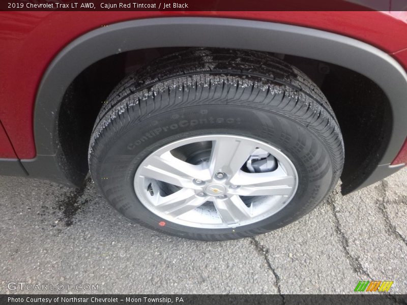 Cajun Red Tintcoat / Jet Black 2019 Chevrolet Trax LT AWD