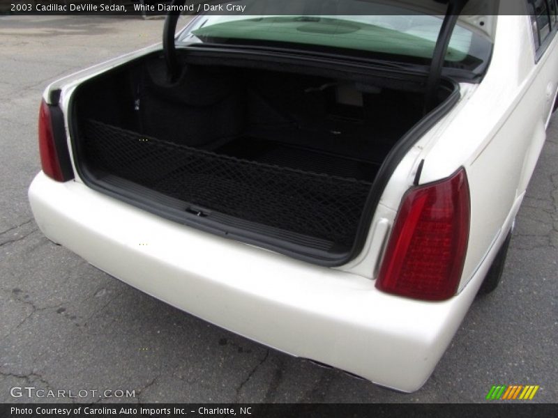 White Diamond / Dark Gray 2003 Cadillac DeVille Sedan