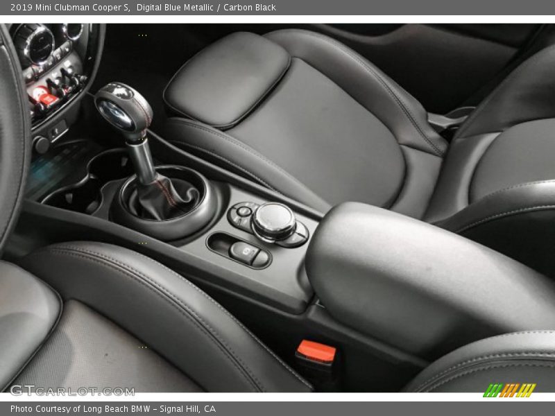 Digital Blue Metallic / Carbon Black 2019 Mini Clubman Cooper S