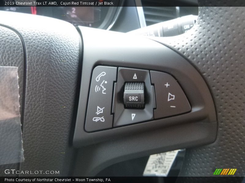Cajun Red Tintcoat / Jet Black 2019 Chevrolet Trax LT AWD