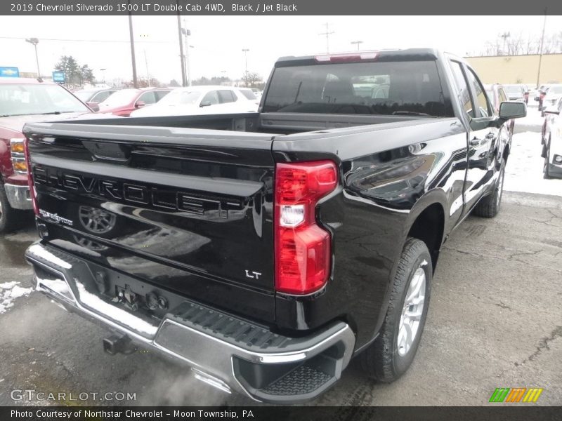 Black / Jet Black 2019 Chevrolet Silverado 1500 LT Double Cab 4WD