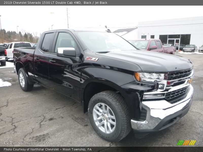 Black / Jet Black 2019 Chevrolet Silverado 1500 LT Double Cab 4WD