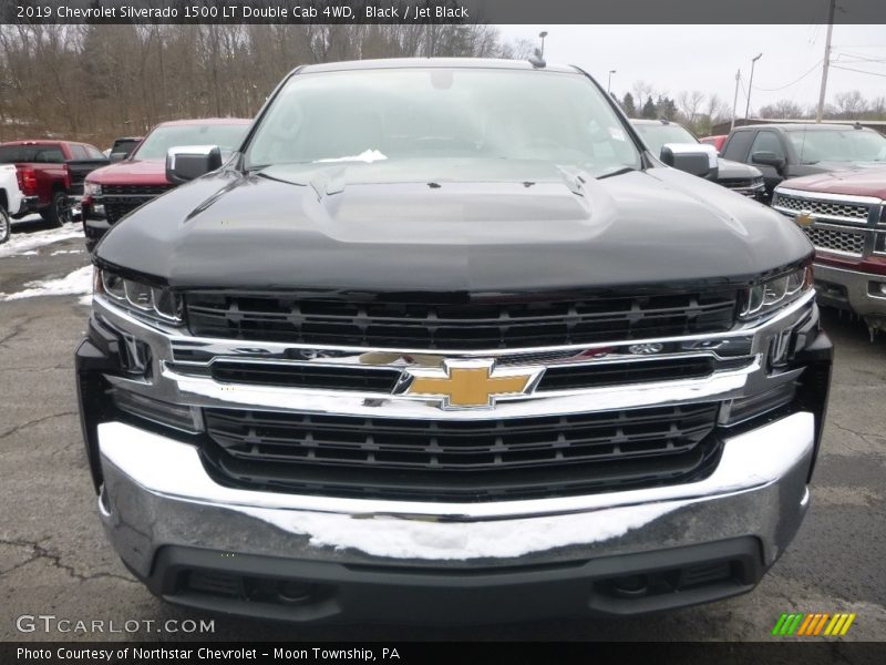 Black / Jet Black 2019 Chevrolet Silverado 1500 LT Double Cab 4WD