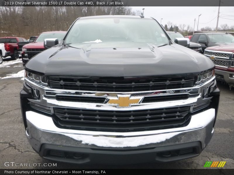 Black / Jet Black 2019 Chevrolet Silverado 1500 LT Double Cab 4WD