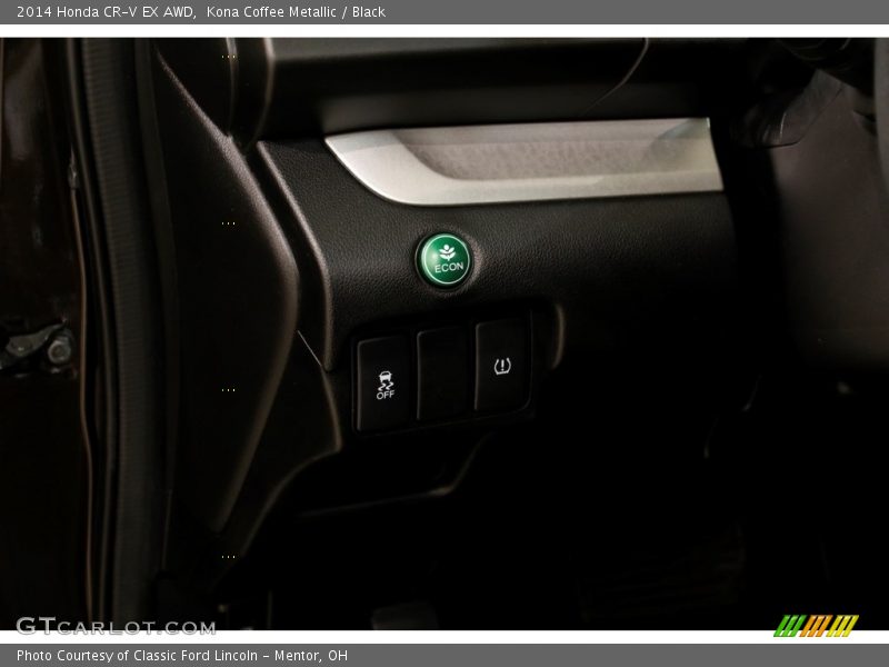 Kona Coffee Metallic / Black 2014 Honda CR-V EX AWD