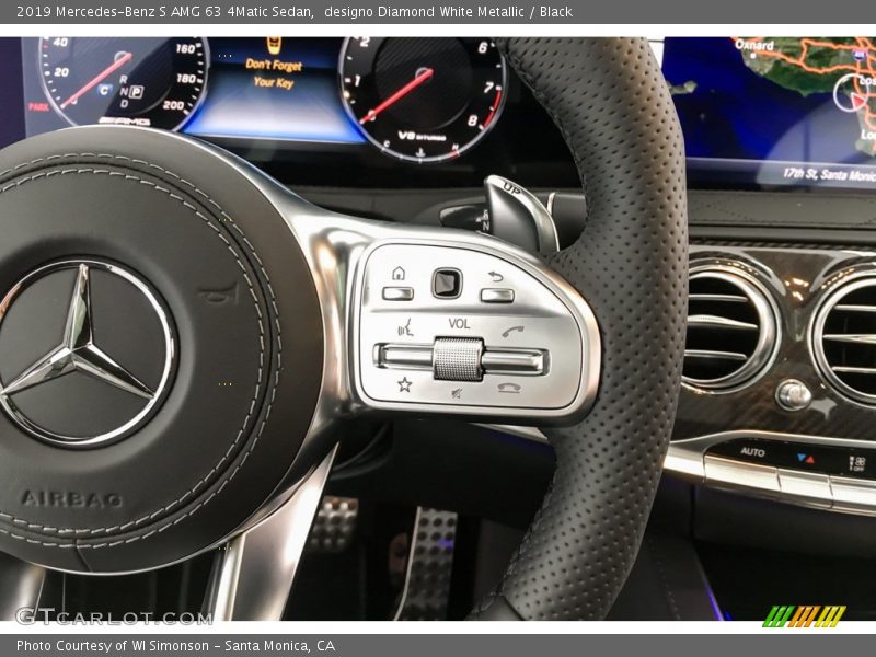  2019 S AMG 63 4Matic Sedan Steering Wheel