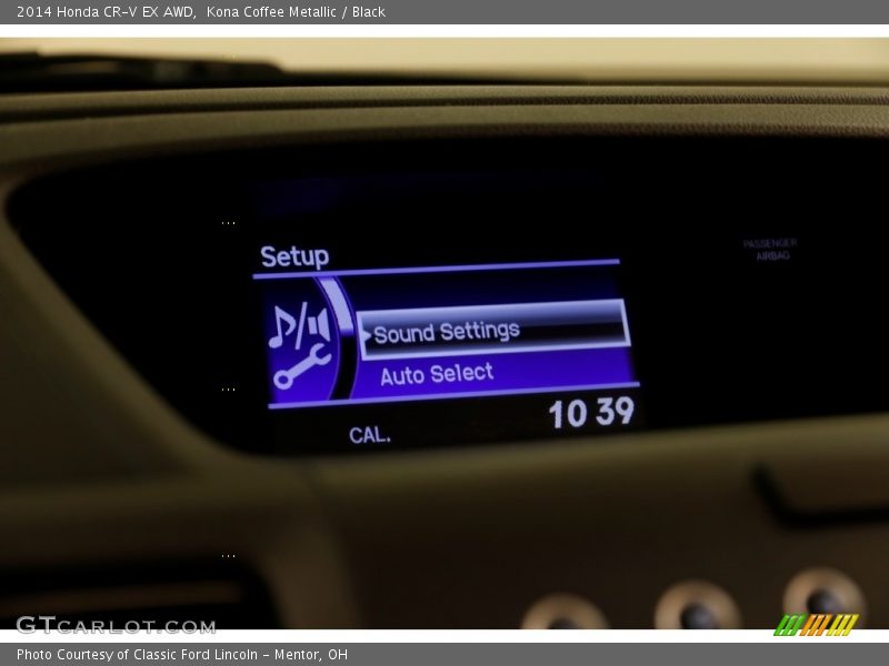 Kona Coffee Metallic / Black 2014 Honda CR-V EX AWD