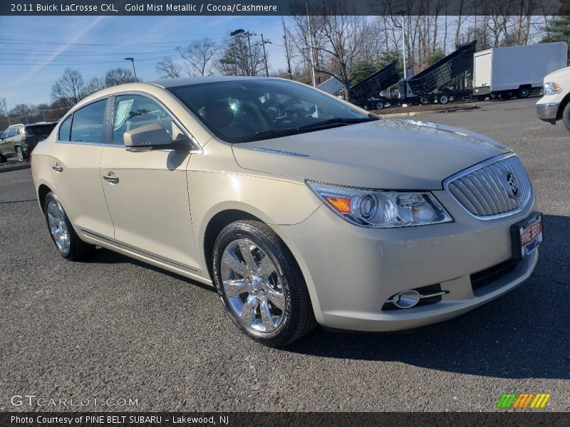 Gold Mist Metallic / Cocoa/Cashmere 2011 Buick LaCrosse CXL