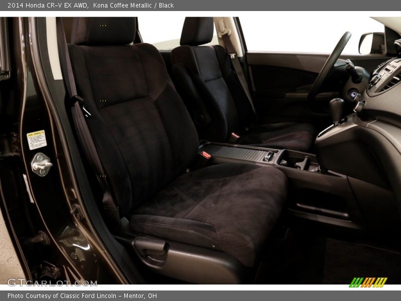Kona Coffee Metallic / Black 2014 Honda CR-V EX AWD