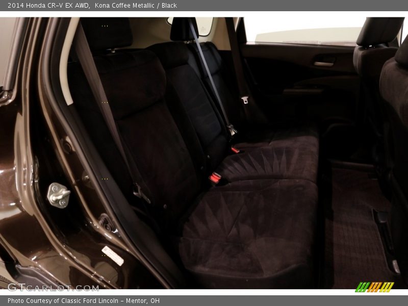 Kona Coffee Metallic / Black 2014 Honda CR-V EX AWD