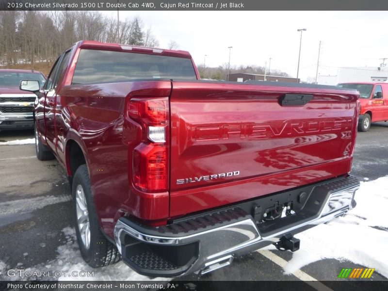 Cajun Red Tintcoat / Jet Black 2019 Chevrolet Silverado 1500 LT Double Cab 4WD