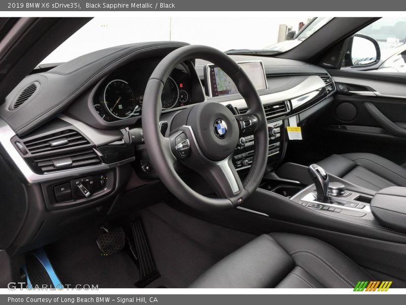 Black Sapphire Metallic / Black 2019 BMW X6 sDrive35i