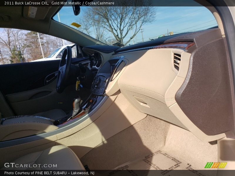 Gold Mist Metallic / Cocoa/Cashmere 2011 Buick LaCrosse CXL