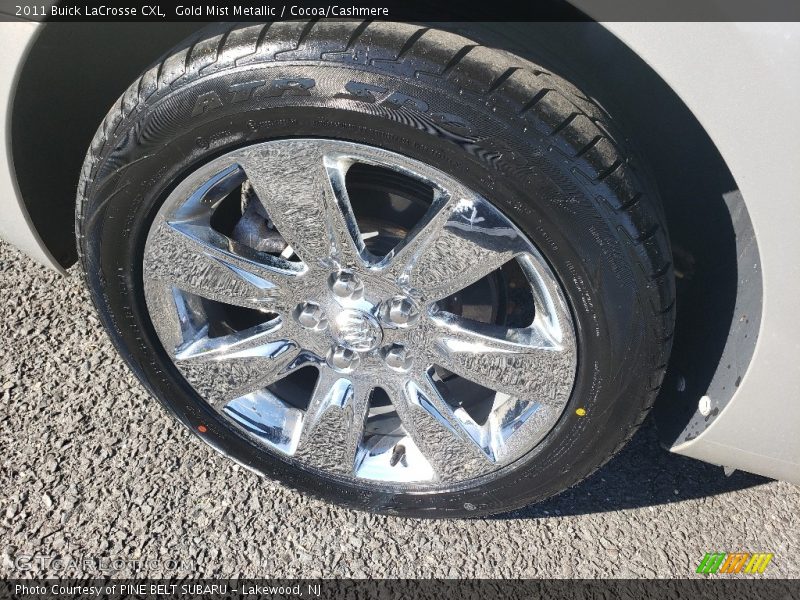 Gold Mist Metallic / Cocoa/Cashmere 2011 Buick LaCrosse CXL