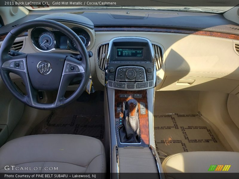 Gold Mist Metallic / Cocoa/Cashmere 2011 Buick LaCrosse CXL