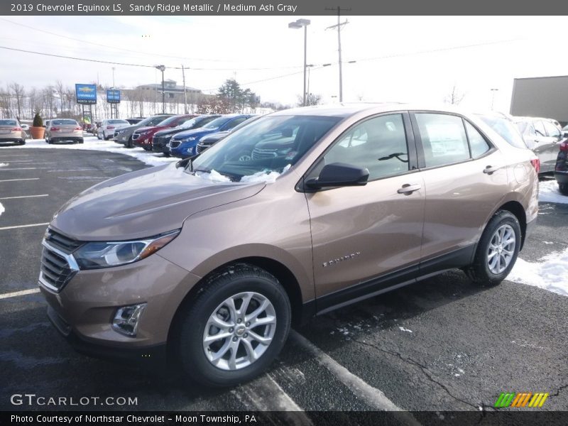 Sandy Ridge Metallic / Medium Ash Gray 2019 Chevrolet Equinox LS