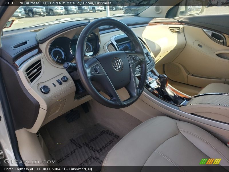 Gold Mist Metallic / Cocoa/Cashmere 2011 Buick LaCrosse CXL