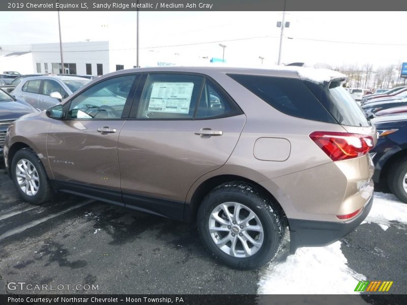 Sandy Ridge Metallic / Medium Ash Gray 2019 Chevrolet Equinox LS
