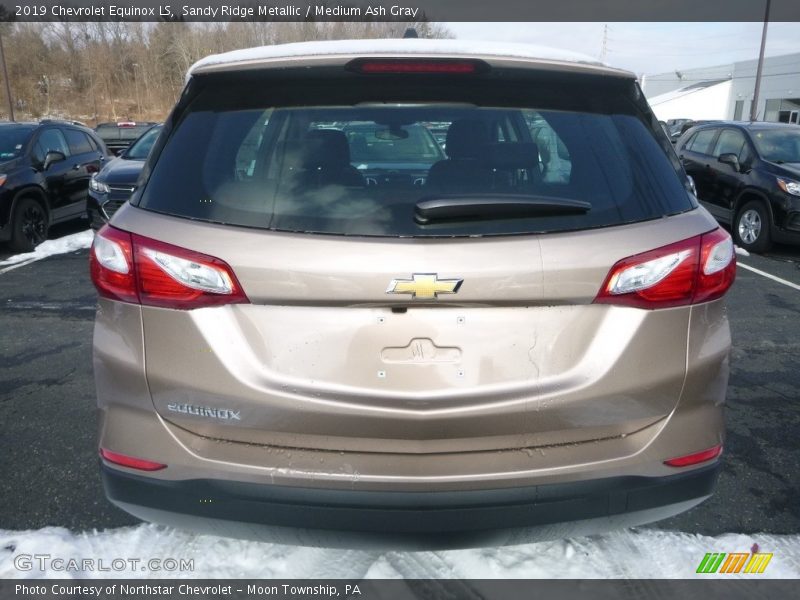 Sandy Ridge Metallic / Medium Ash Gray 2019 Chevrolet Equinox LS
