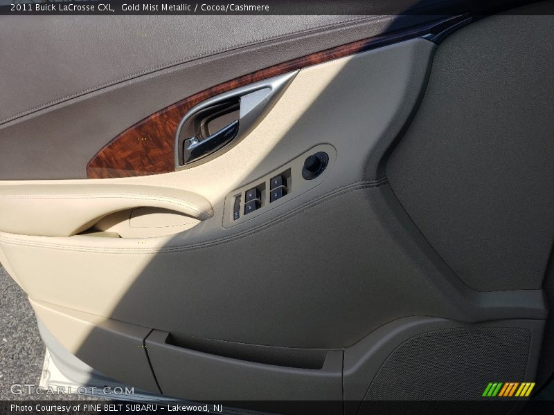 Gold Mist Metallic / Cocoa/Cashmere 2011 Buick LaCrosse CXL