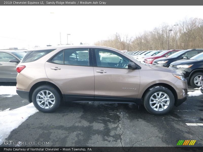 Sandy Ridge Metallic / Medium Ash Gray 2019 Chevrolet Equinox LS