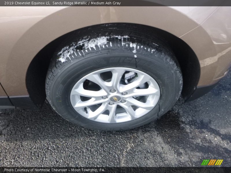 Sandy Ridge Metallic / Medium Ash Gray 2019 Chevrolet Equinox LS