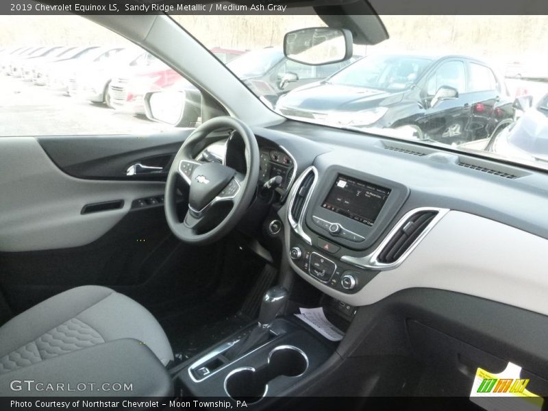 Sandy Ridge Metallic / Medium Ash Gray 2019 Chevrolet Equinox LS