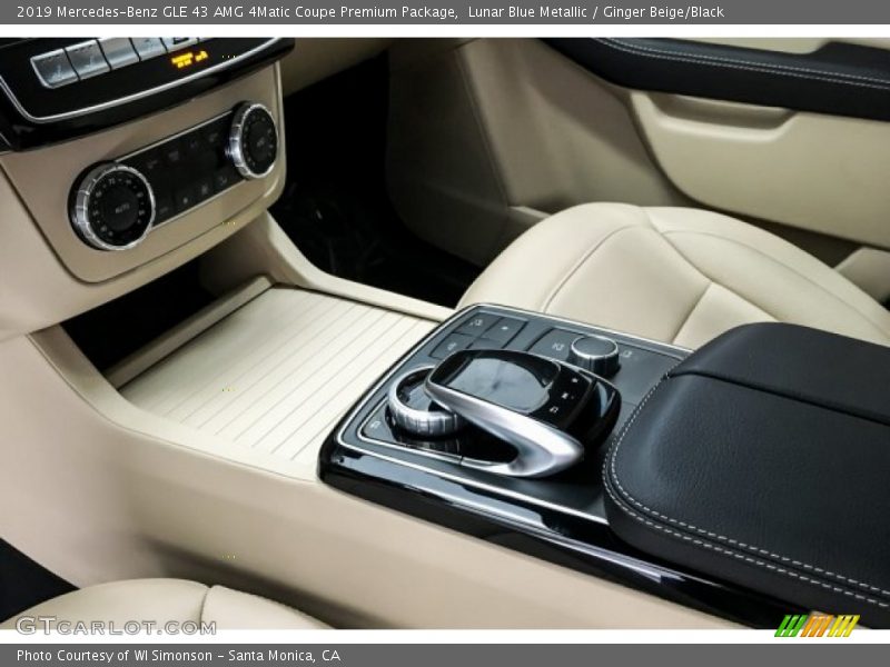Controls of 2019 GLE 43 AMG 4Matic Coupe Premium Package