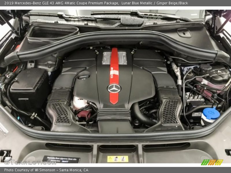  2019 GLE 43 AMG 4Matic Coupe Premium Package Engine - 3.0 Liter AMG DI biturbo DOHC 24-Valve VVT V6
