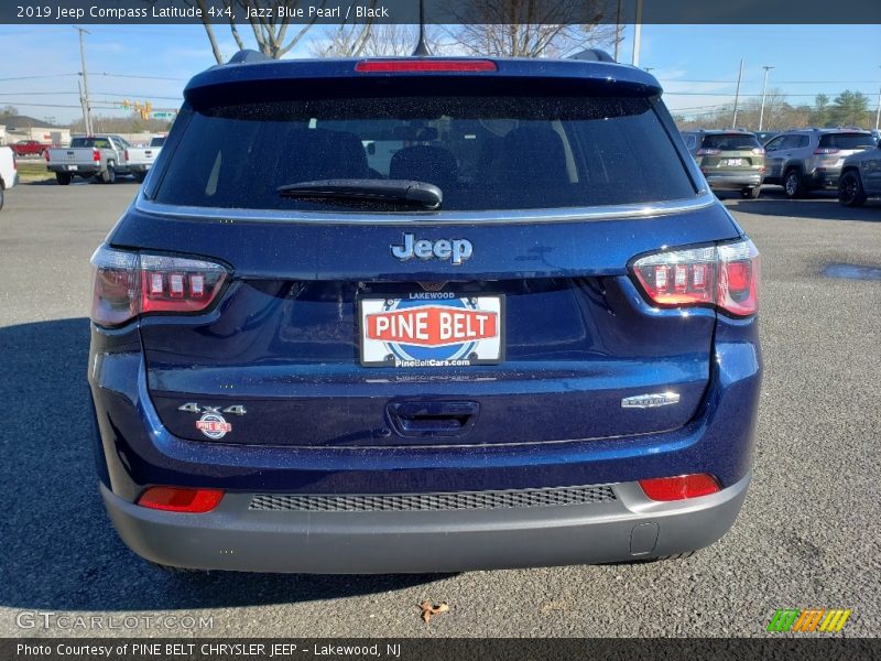 Jazz Blue Pearl / Black 2019 Jeep Compass Latitude 4x4