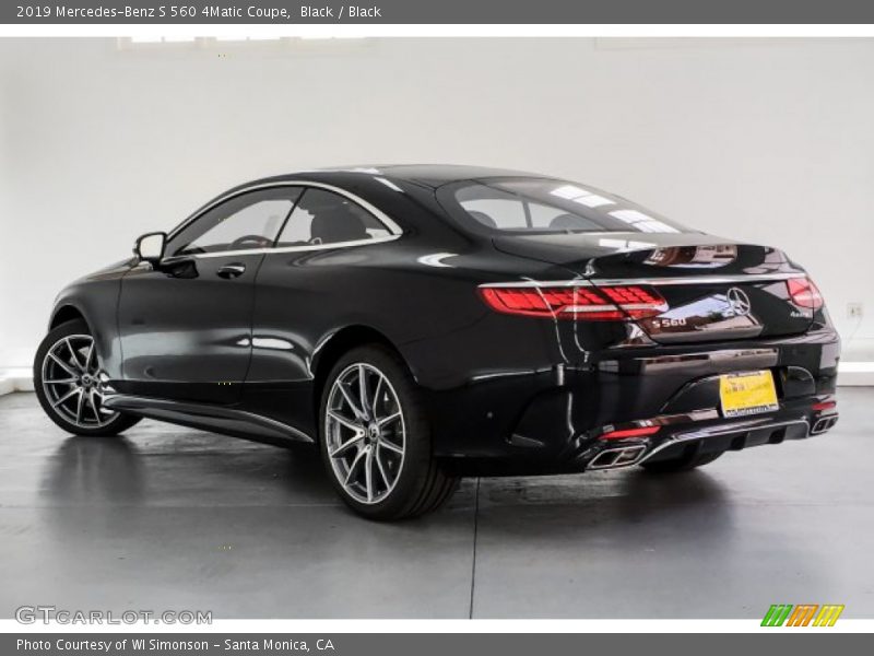 Black / Black 2019 Mercedes-Benz S 560 4Matic Coupe