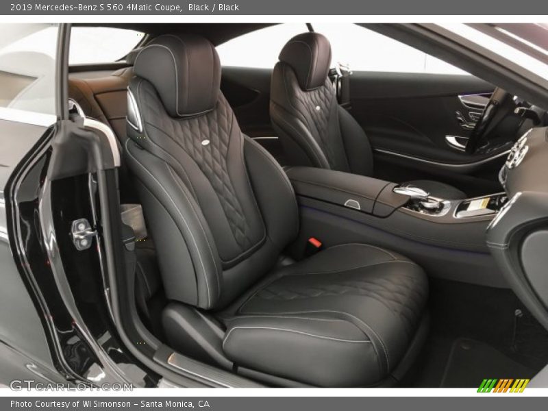  2019 S 560 4Matic Coupe Black Interior