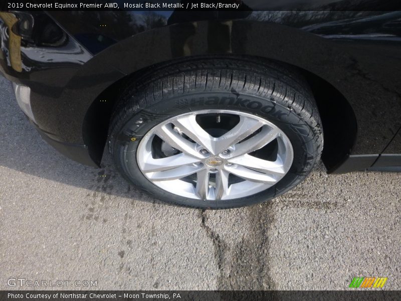 Mosaic Black Metallic / Jet Black/Brandy 2019 Chevrolet Equinox Premier AWD