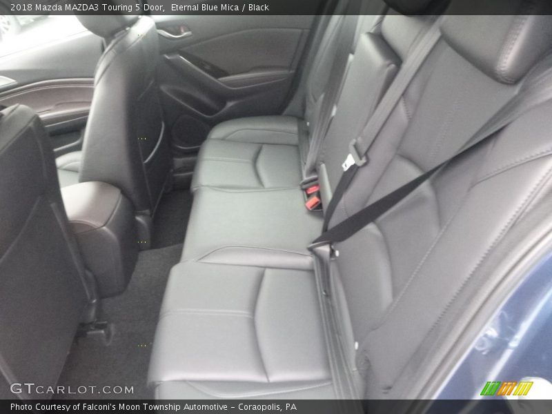 Eternal Blue Mica / Black 2018 Mazda MAZDA3 Touring 5 Door