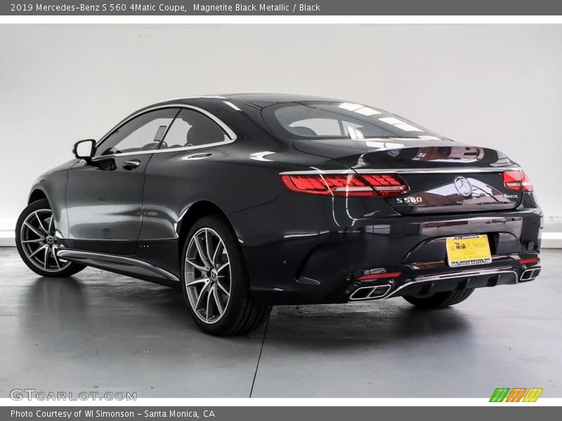 Magnetite Black Metallic / Black 2019 Mercedes-Benz S 560 4Matic Coupe