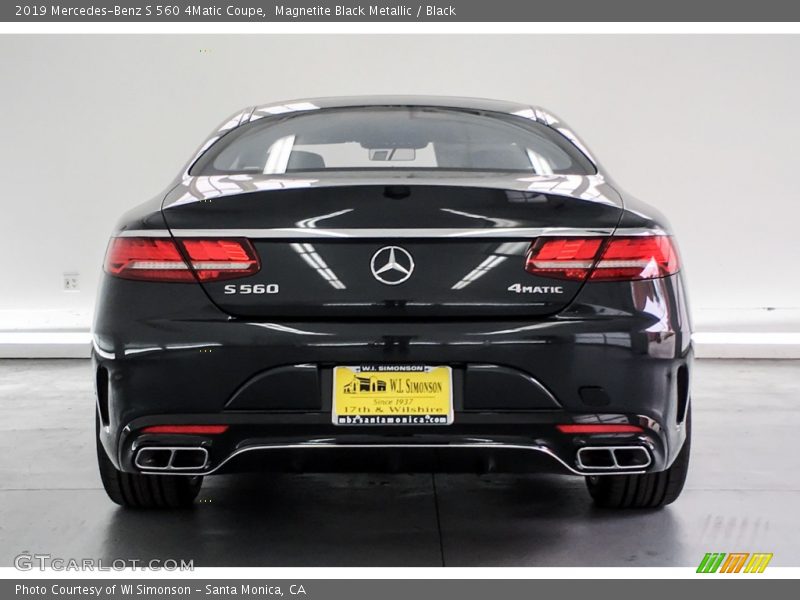 Magnetite Black Metallic / Black 2019 Mercedes-Benz S 560 4Matic Coupe