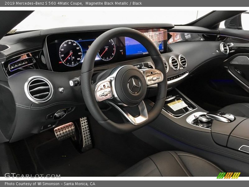 Magnetite Black Metallic / Black 2019 Mercedes-Benz S 560 4Matic Coupe
