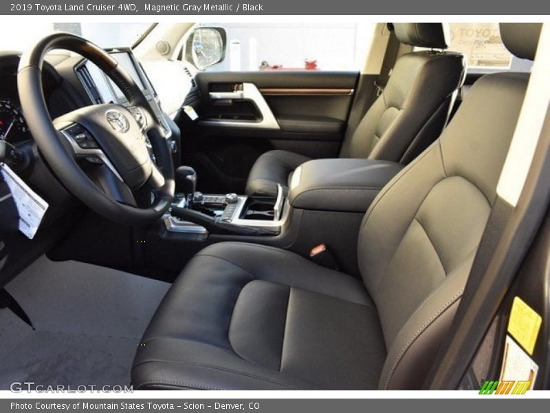 Front Seat of 2019 Land Cruiser 4WD