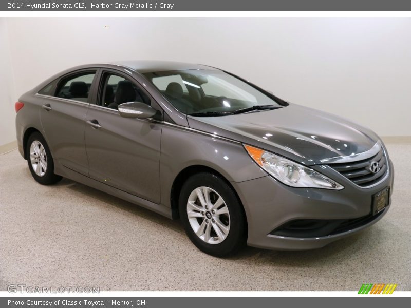 Harbor Gray Metallic / Gray 2014 Hyundai Sonata GLS